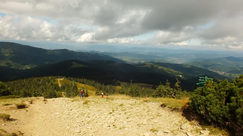 Zejście do hali miziowej