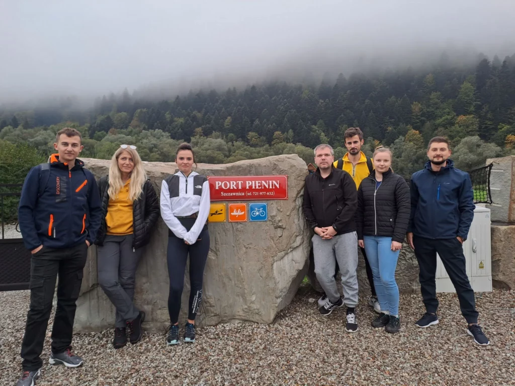 Początek trasy - Szczawnica