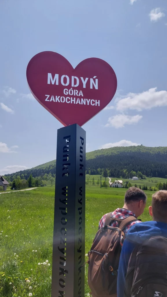 Serce - Modyń Góra zakochanych