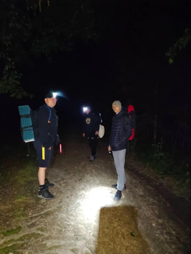 Powrót czerwonym szlakiem