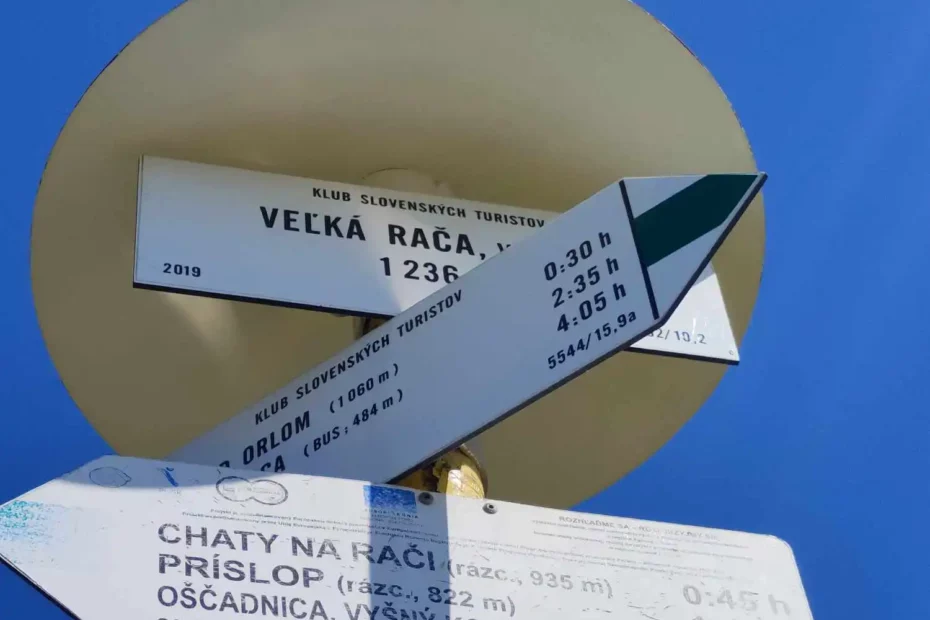 Znak na Wielkiej Raczy