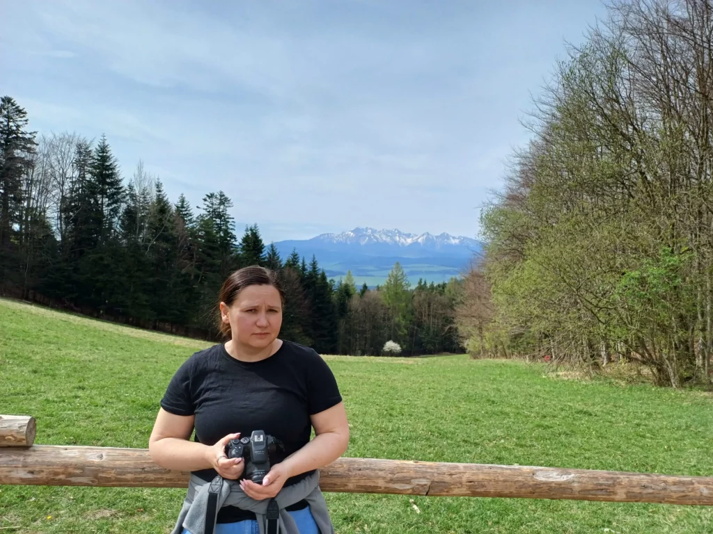 Przełęcz Szopka - Panorama tatr