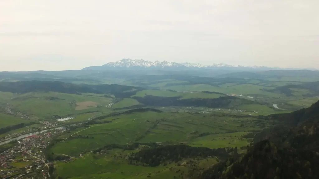 Tatry z platformy widokowej