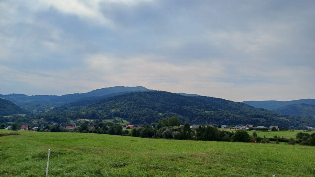 Widok na Mogielice
